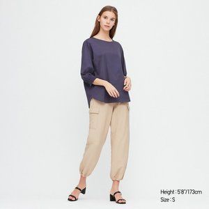 NWOT UNIQLO Mercerized Cotton Top